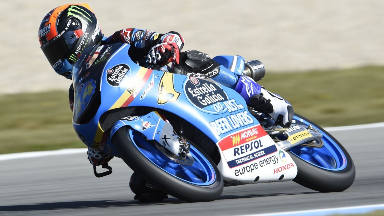 Arón Canet y Jorge Martín, al frente de los libres de Moto3 en Assen