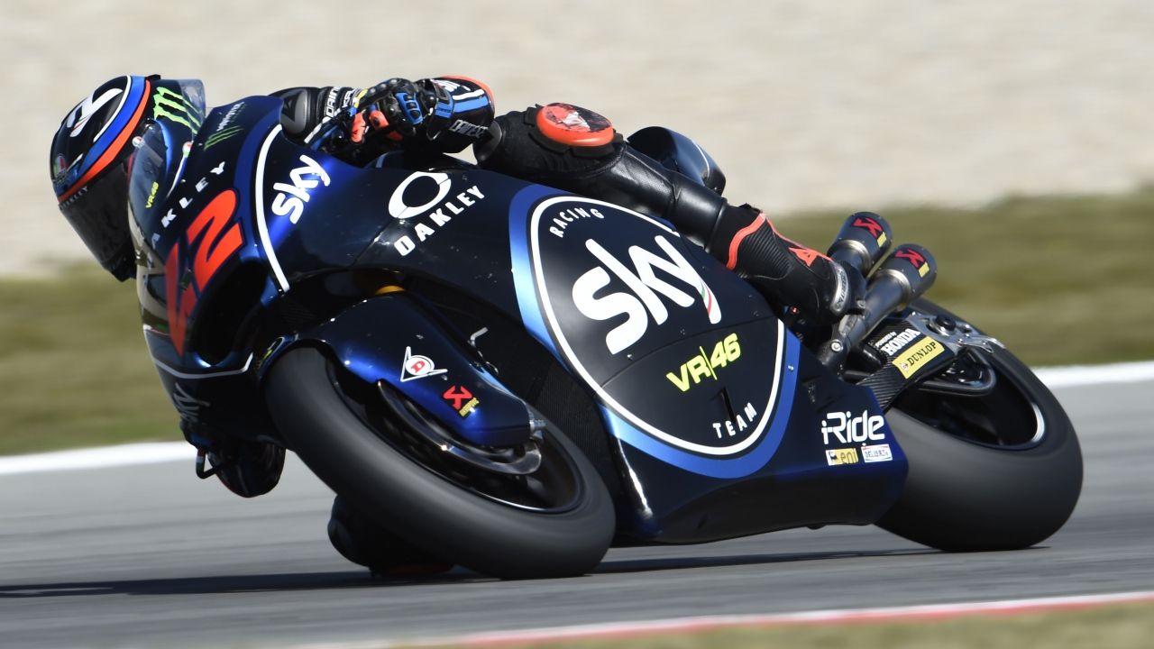 Pecco Bagnaia sigue con su pleno y se hace con la pole de Moto2 en Assen