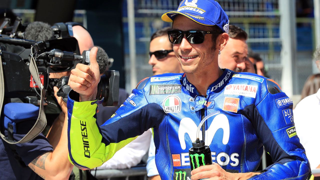 Valentino Rossi: “Ganar mañana será más difícil que el año pasado”