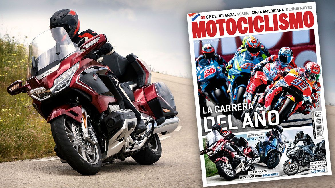 La inolvidable carrera de Assen y la nueva Honda Gold Wing en la portada de MOTOCICLISMO