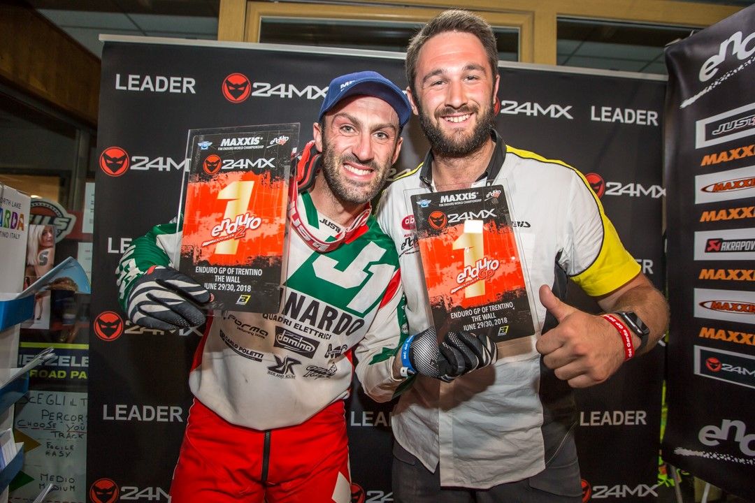 Alex Salvini (Husqvarna), protagonista del GP de Trentino. Foto: EnduroGP. 