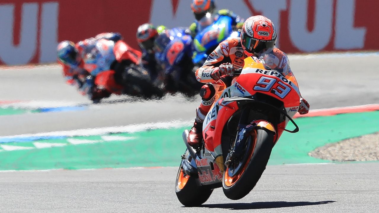 El balón es de Marc Márquez