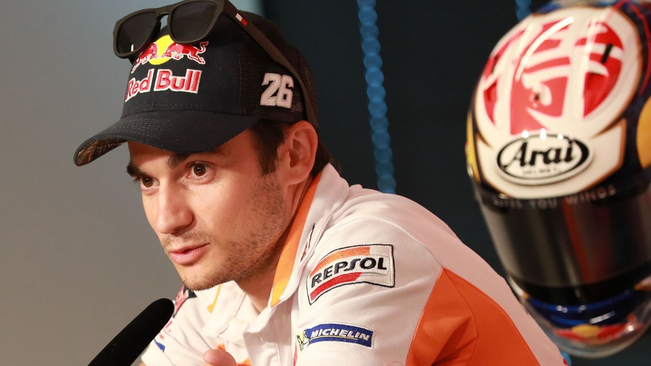 Dani Pedrosa en la rueda de prensa de Assen (Foto: Gold & Goose)