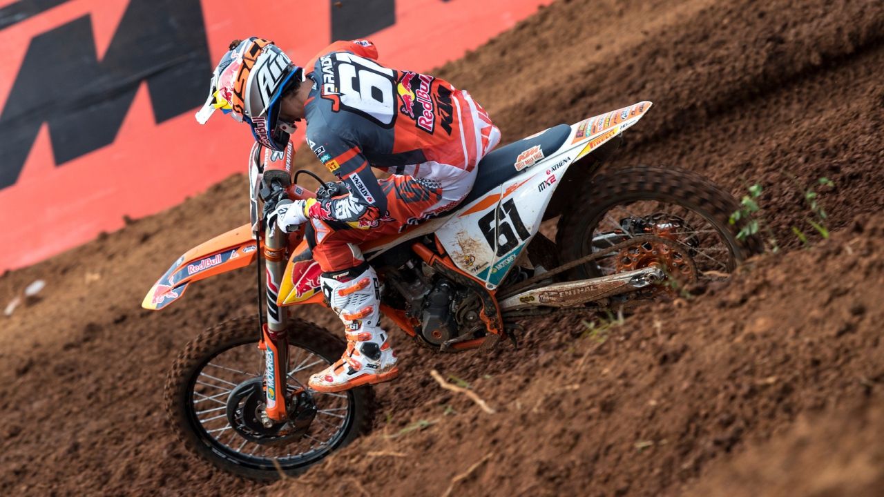 Jorge Prado en el Mundial de MX2 2018