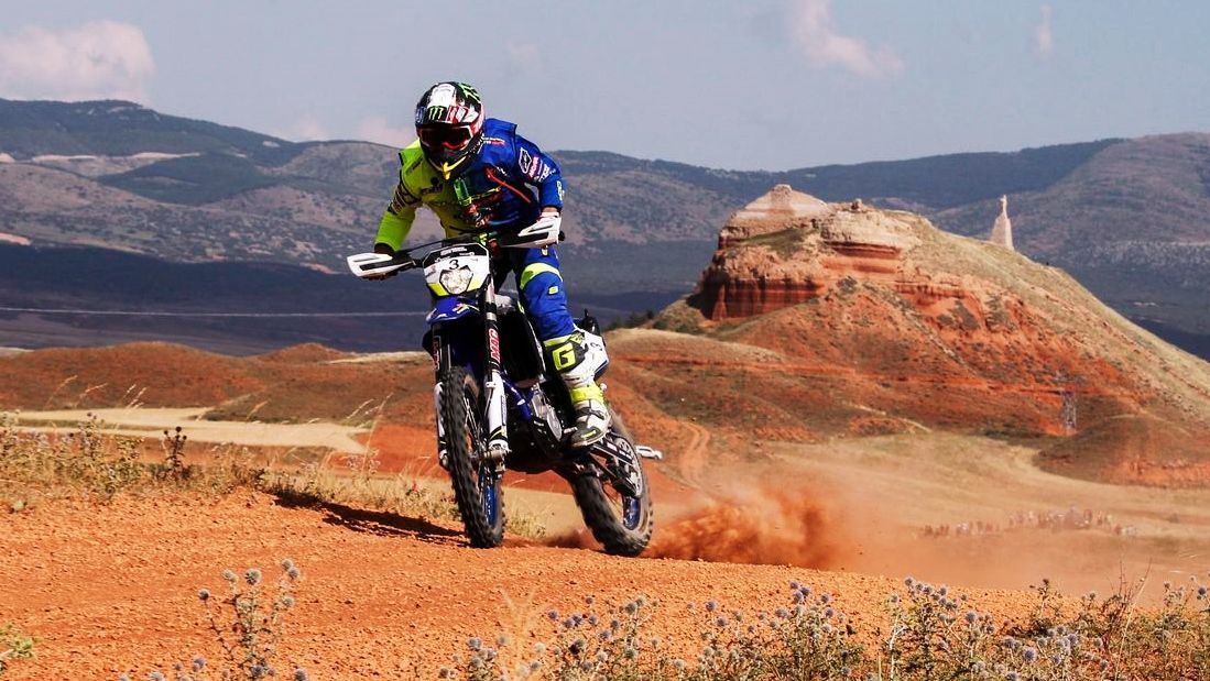 Michael Metge ha ganado la Baja Aragón 2018 (Foto: Sherco)
