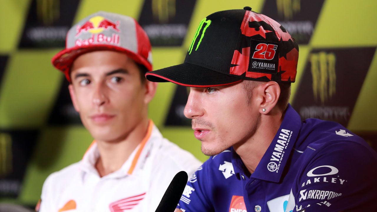 Maverick Viñales: “Lo del anti Márquez es solo una etiqueta”