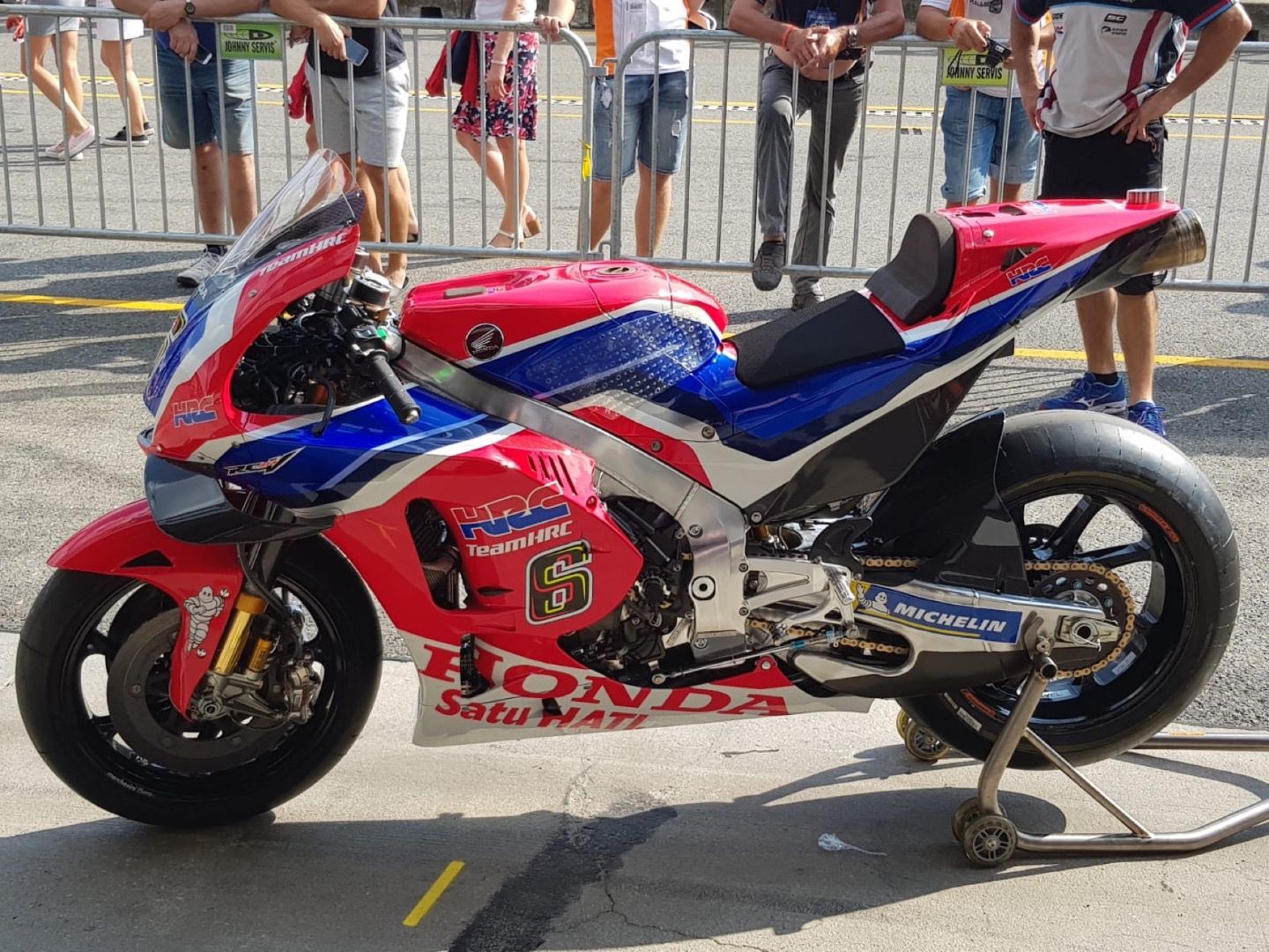 Honda RC213V Stefan Bradl Brno 2018