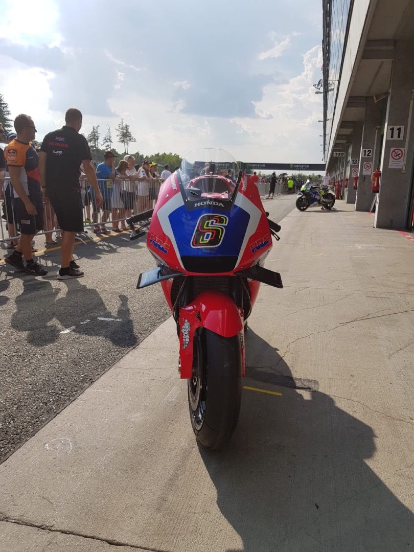 Honda RC213V Stefan Bradl Brno 2018