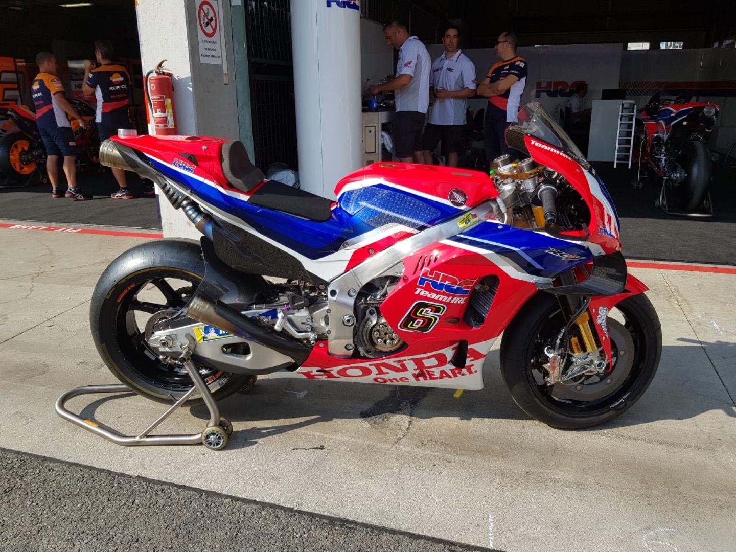 Honda RC213V Stefan Bradl Brno 2018