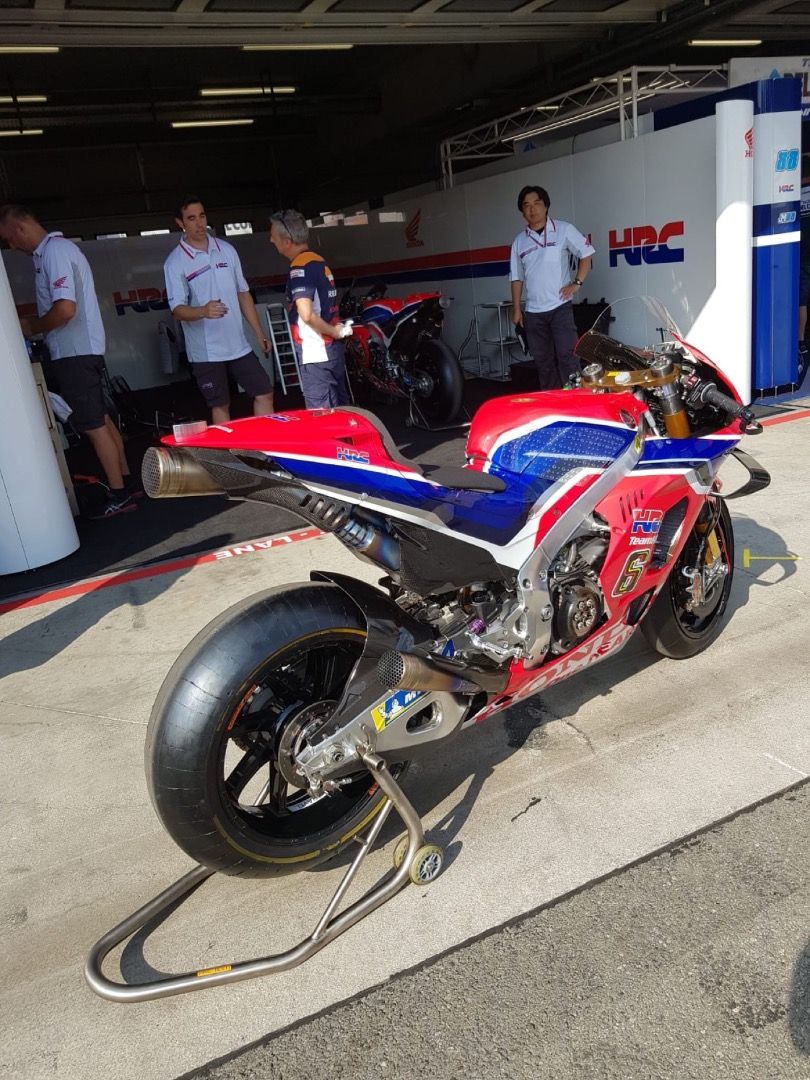 Honda RC213V Stefan Bradl Brno 2018