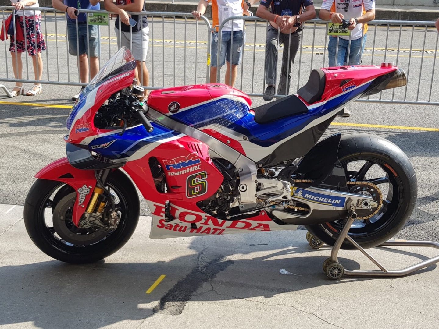 Honda RC213V Stefan Bradl Brno 2018