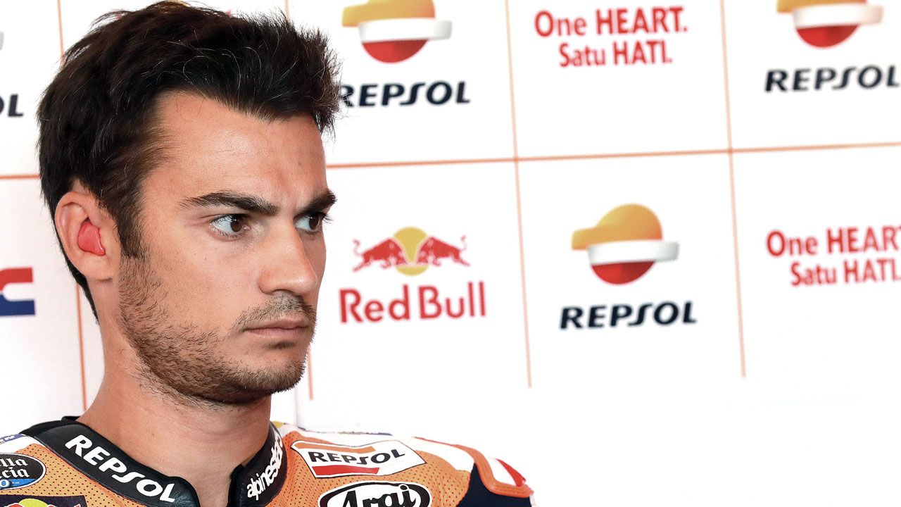Dani Pedrosa: “¿Por qué aquí? Lo raro es que no haya sido también en otras pistas”