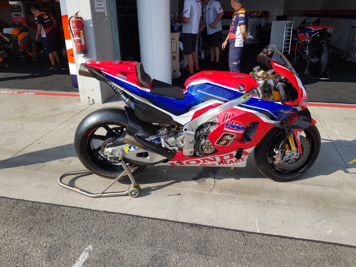 Honda RC213V Stefan Bradl Brno 2018