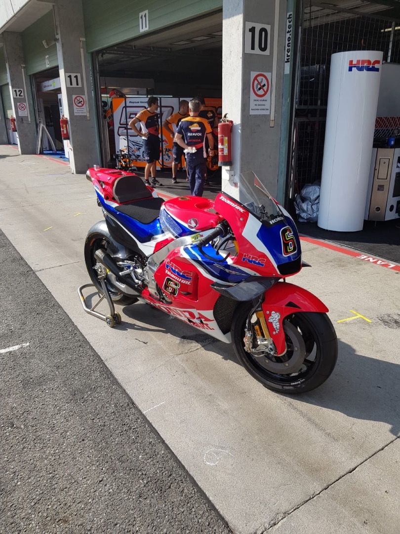 Honda RC213V Stefan Bradl Brno 2018