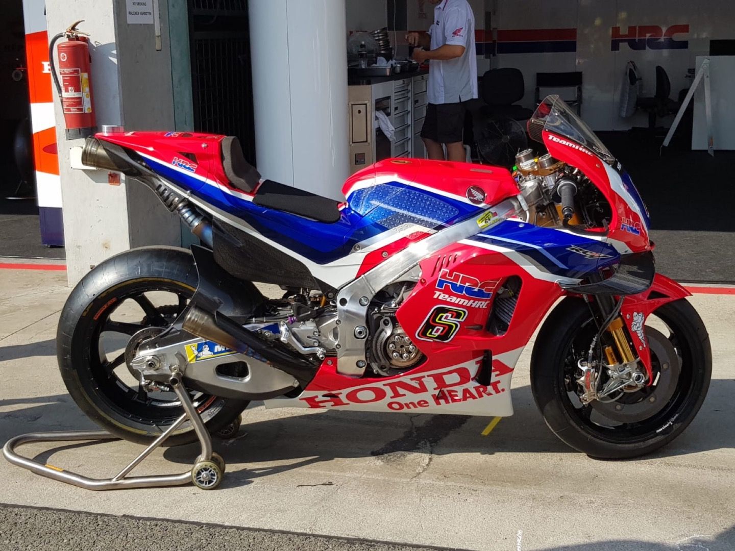 Honda RC213V Stefan Bradl Brno 2018
