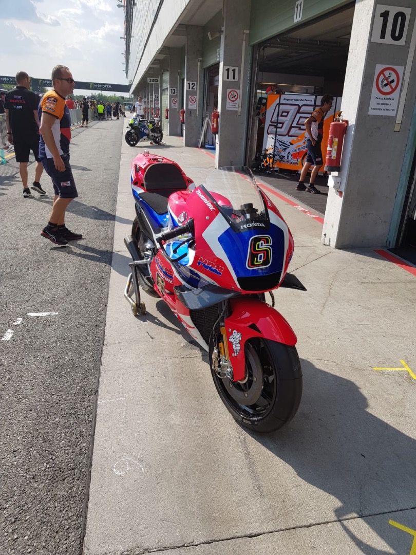 Honda RC213V Stefan Bradl Brno 2018