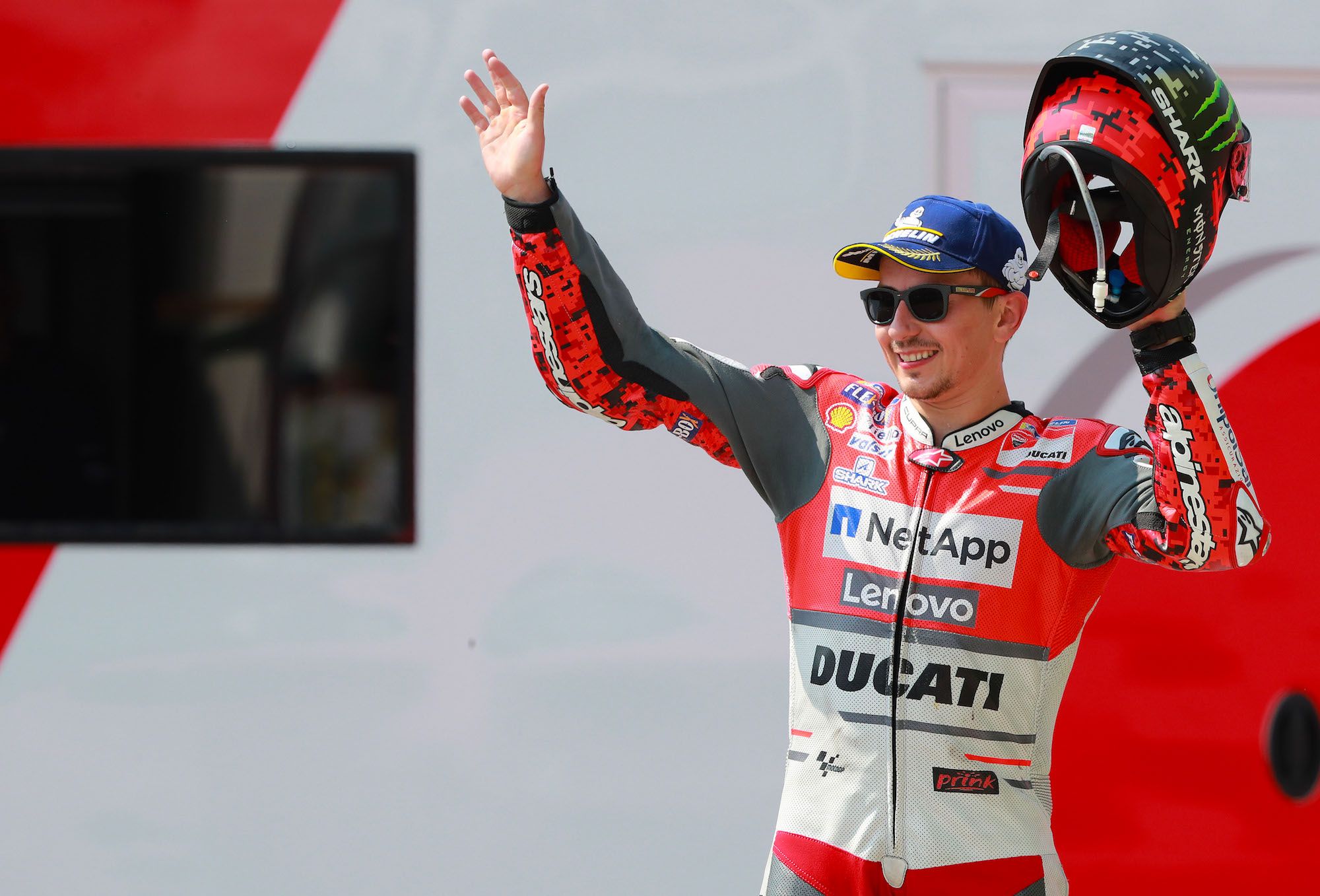 Jorge Lorenzo: "No hay guerra en Ducati, si no hay declaraciones fuera de pista no pasa nada"
