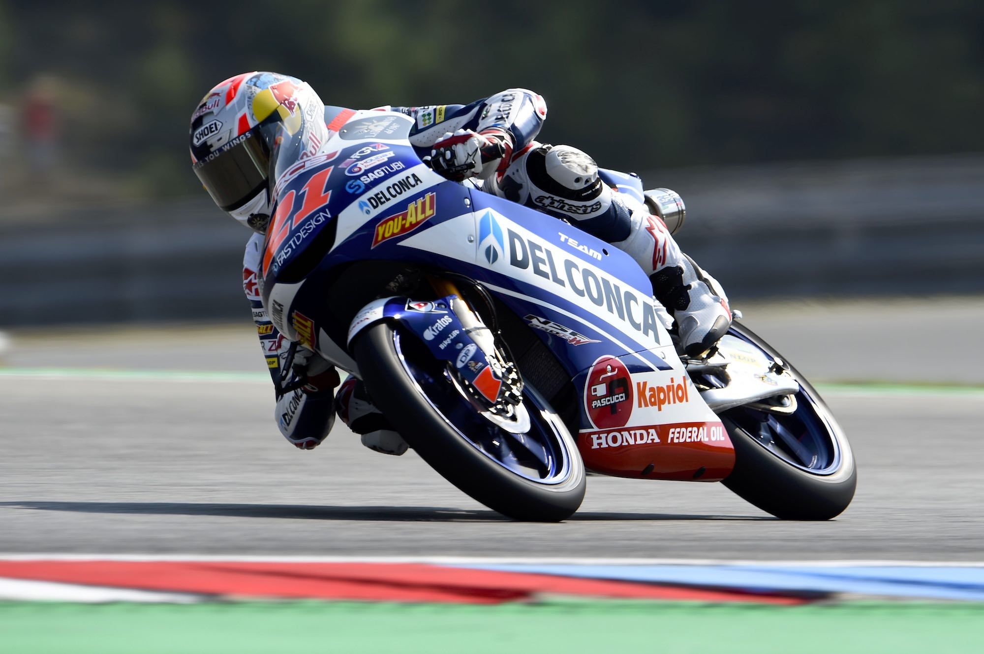 Fabio Di Giannantonio se lleva el carrerón de Moto3 en Brno