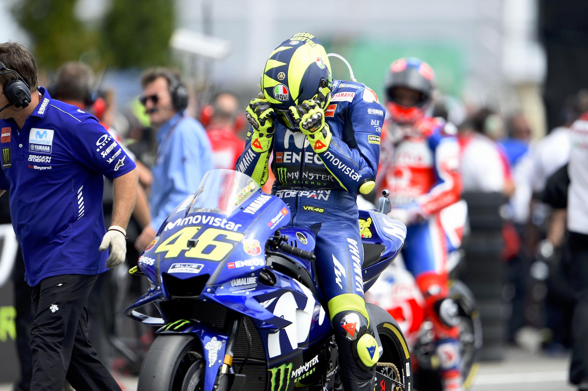 Valentino Rossi: "Estoy dando el máximo pero no basta"