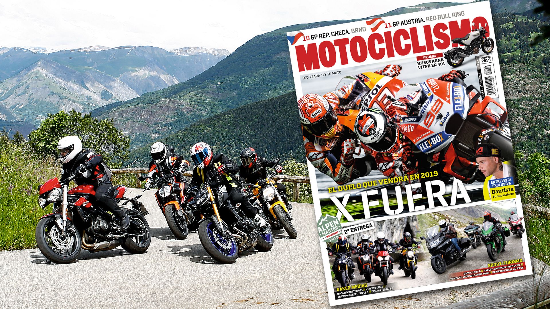 MOTOCICLISMO 2559, contenidos y sumario de la revista