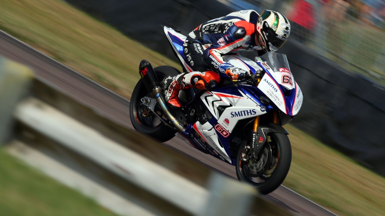 Peter Hickman en Thruxton (Fotos: BMW / BSB)