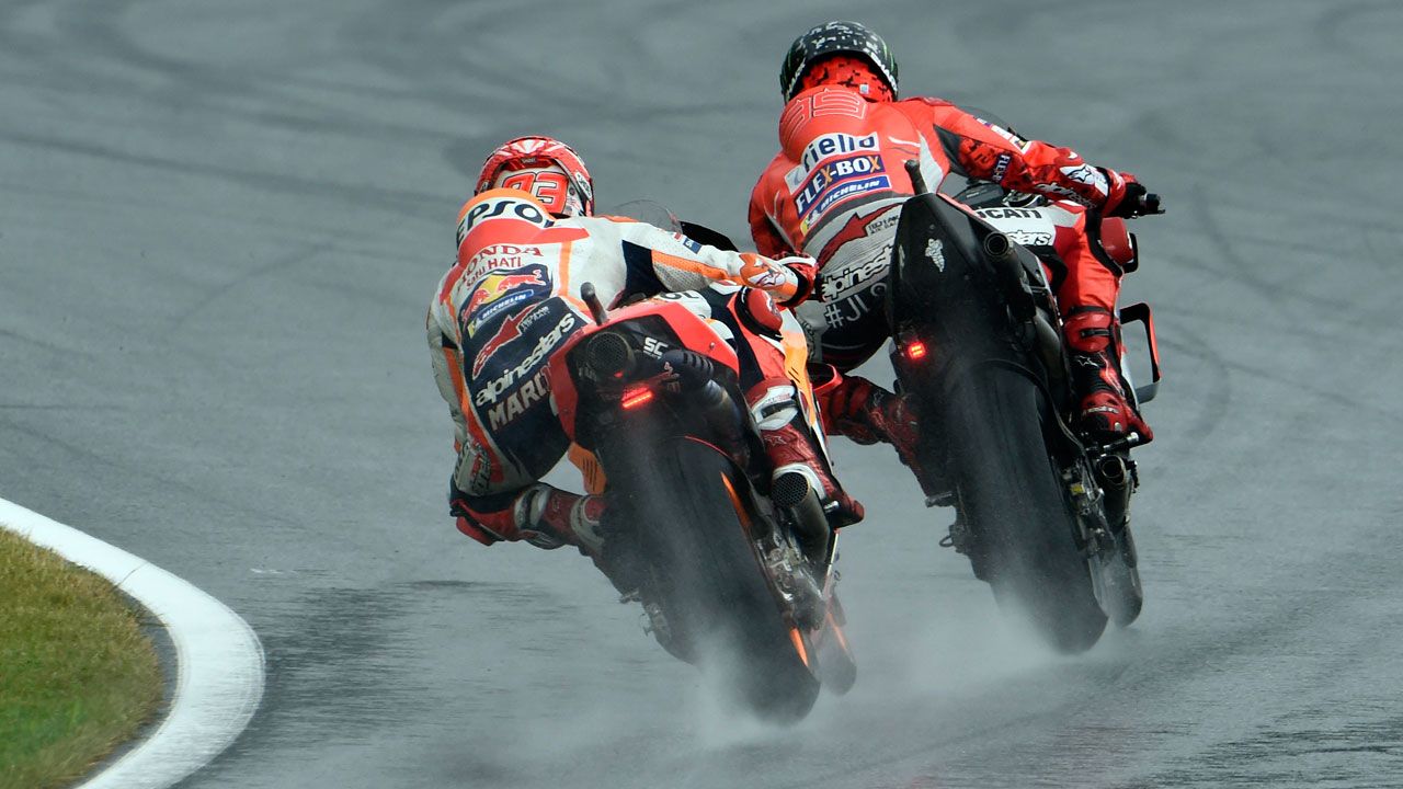 Marc Márquez: “Hay un punto delicado pero si llueve normal, es un circuito seguro”
