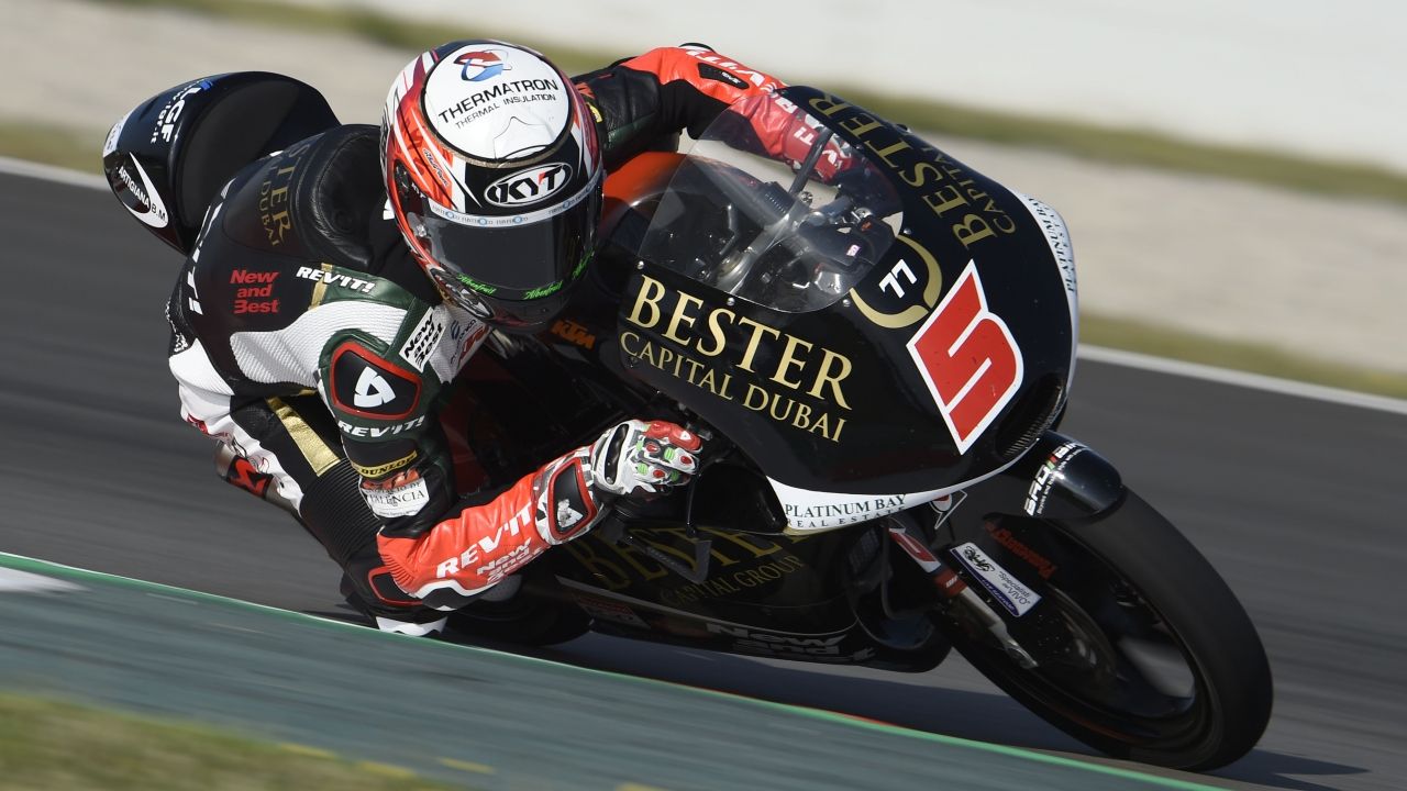 Jaume Masiá acaba el viernes como el más rápido de Moto3 en Austria