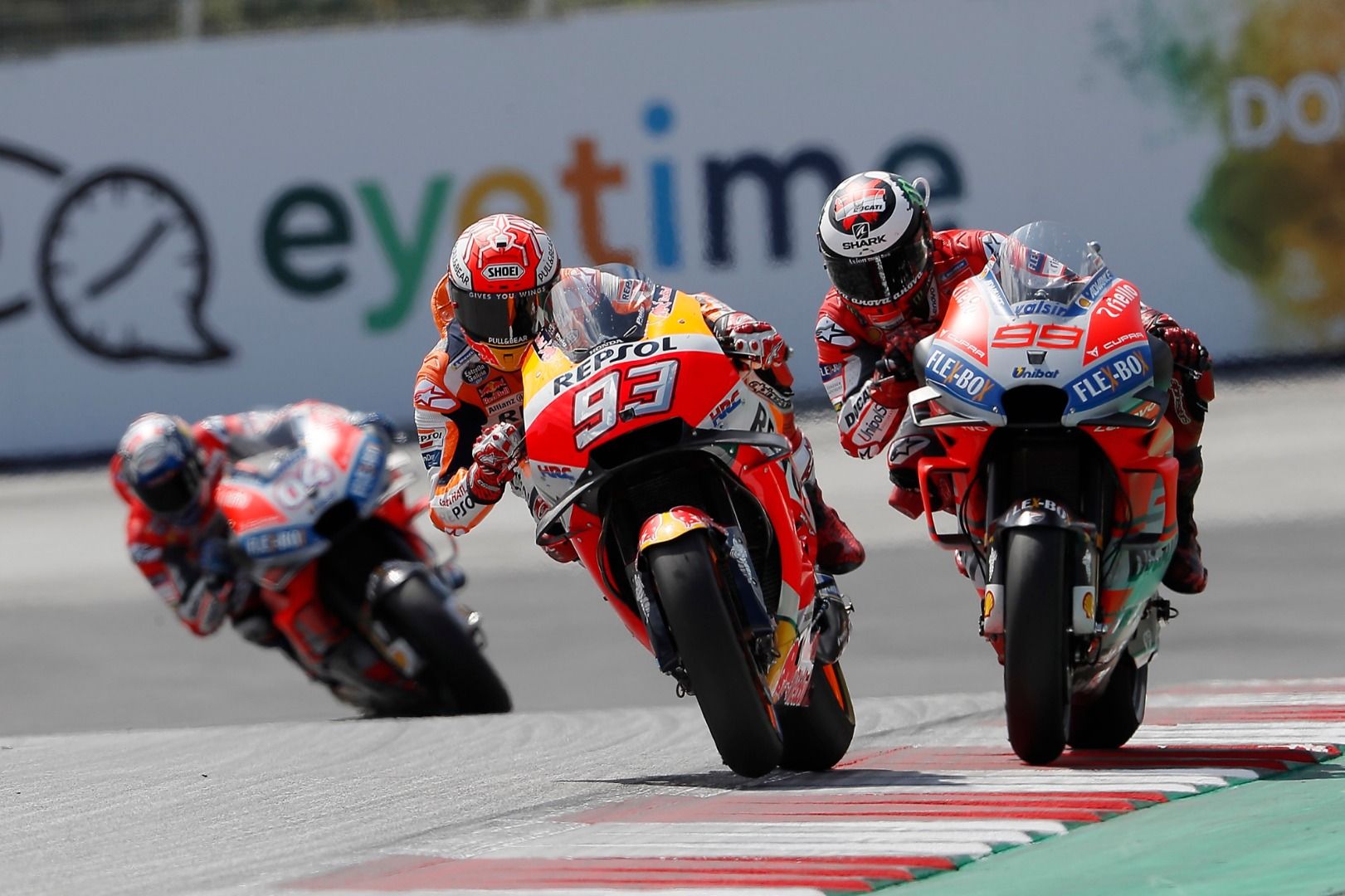 Jorge Lorenzo vs Marc Márquez - Las fotos del duelo en Austria