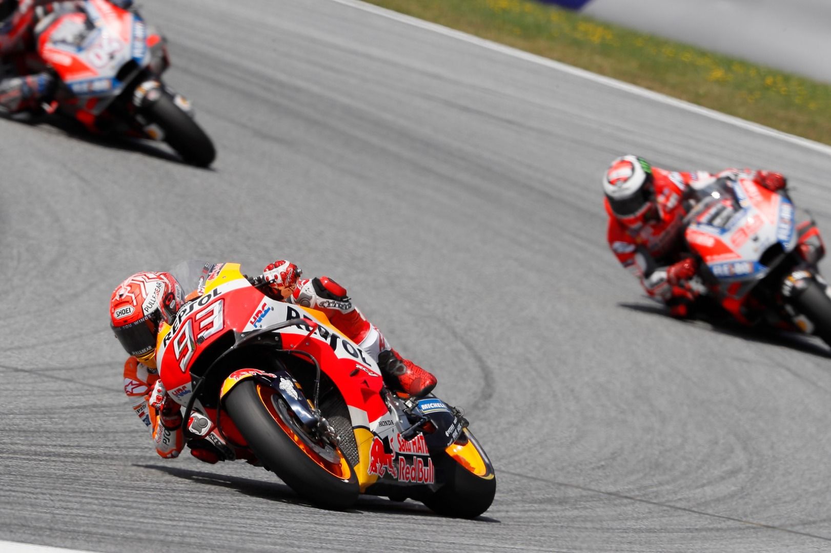 Jorge Lorenzo vs Marc Márquez - Las fotos del duelo en Austria