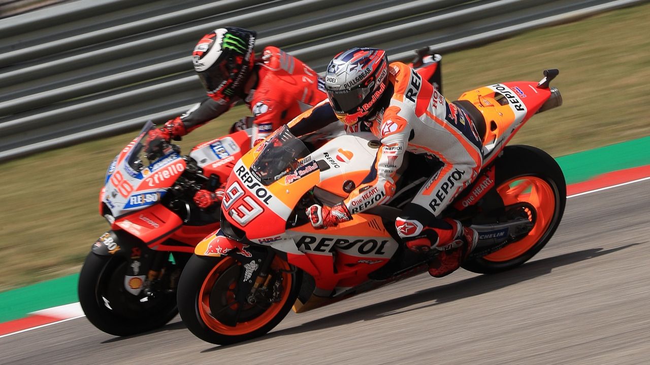 Marc Márquez y Jorge Lorenzo (Fotos: Gold & Goose)