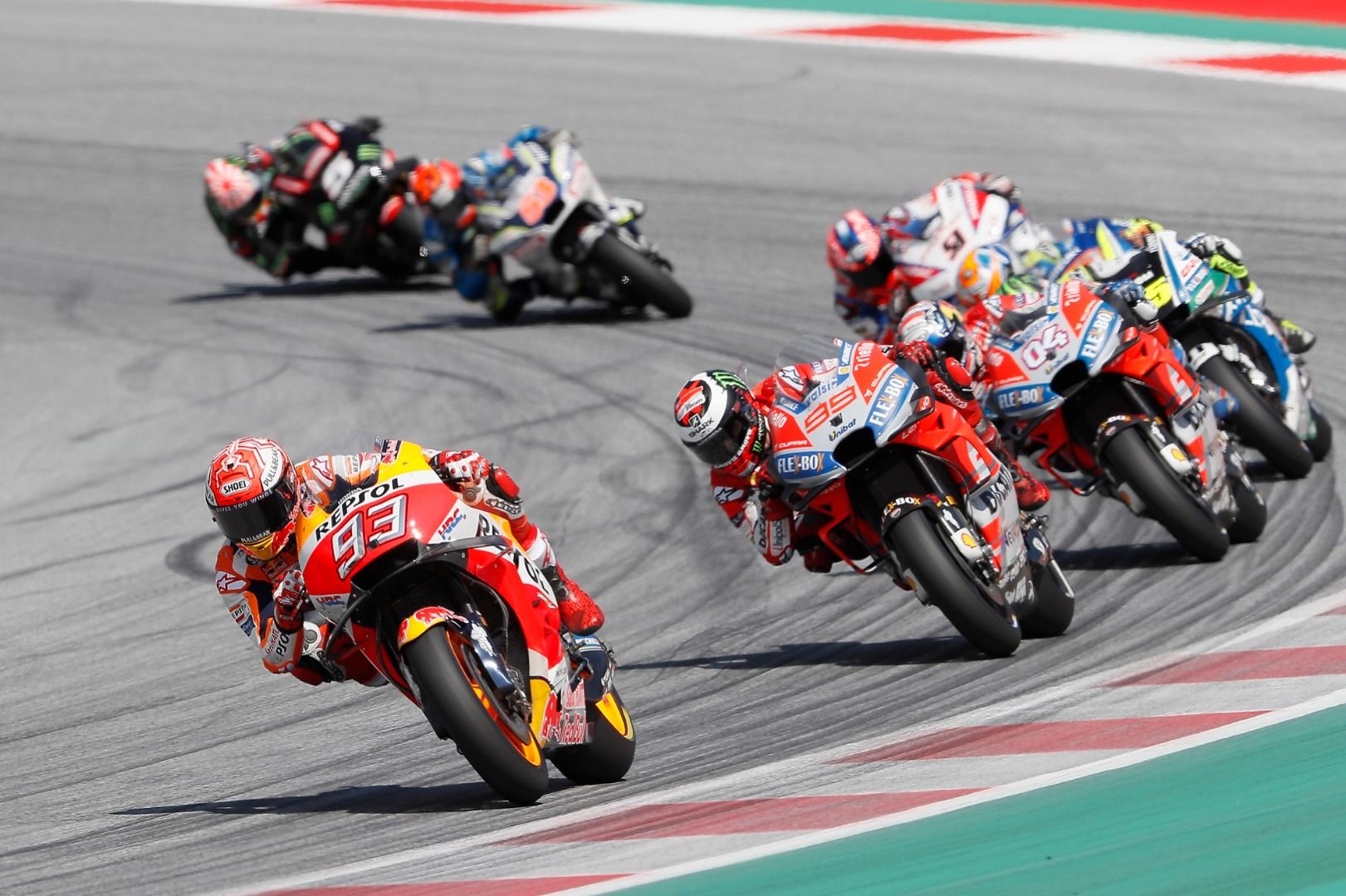 Jorge Lorenzo vs Marc Márquez - Las fotos del duelo en Austria