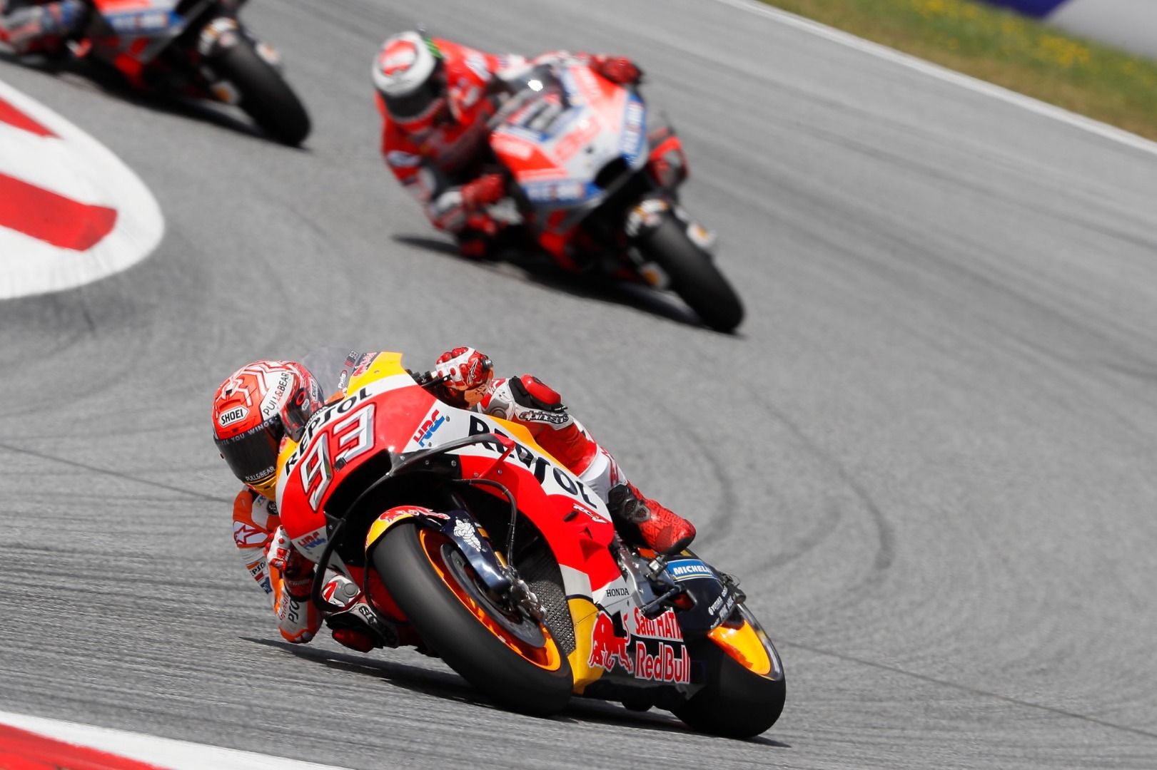 Jorge Lorenzo vs Marc Márquez - Las fotos del duelo en Austria
