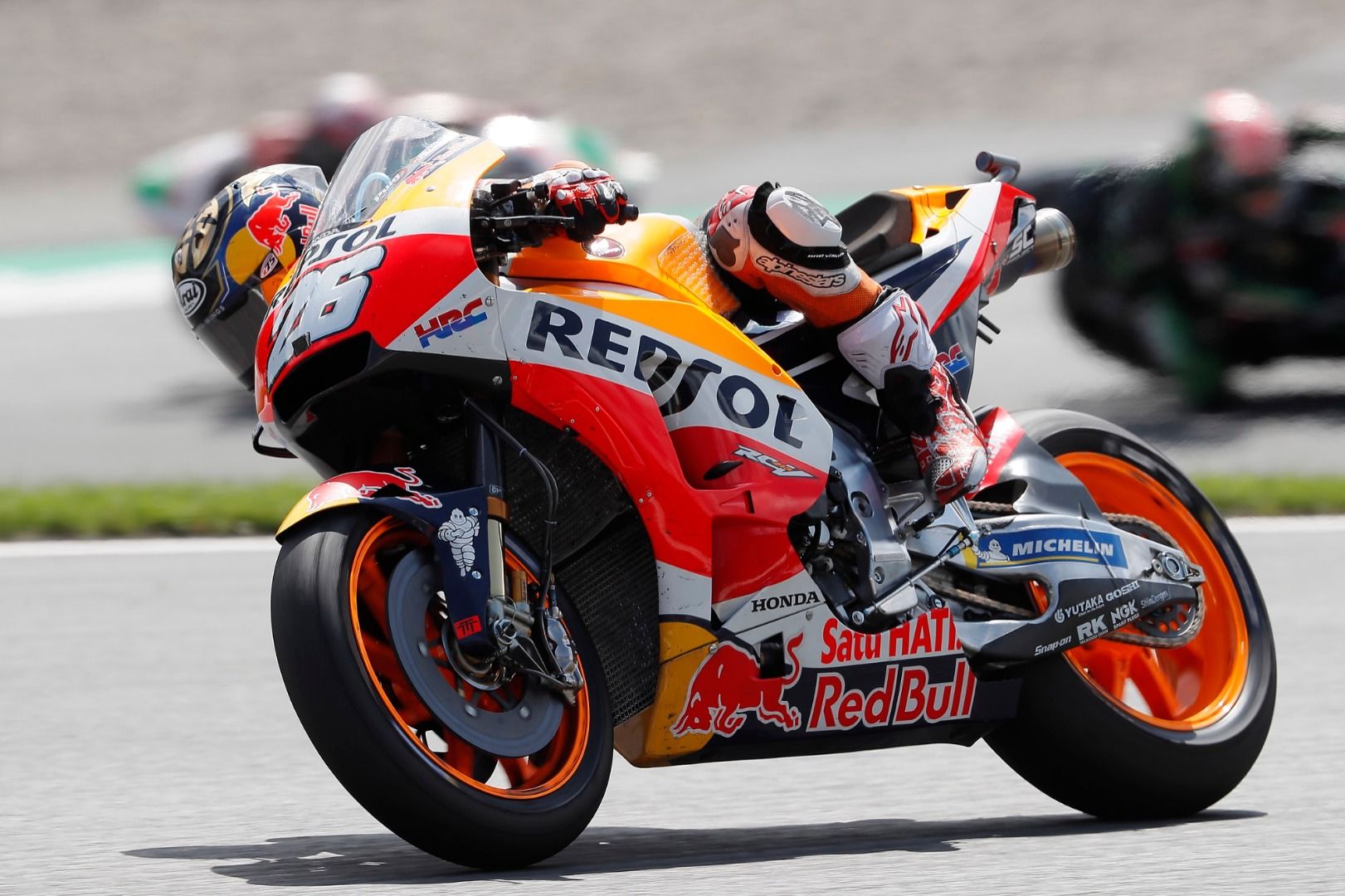 Jorge Lorenzo vs Marc Márquez - Las fotos del duelo en Austria