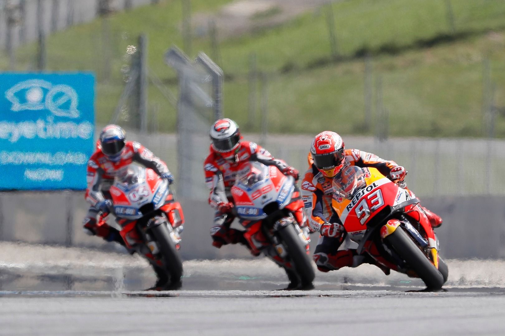Jorge Lorenzo vs Marc Márquez - Las fotos del duelo en Austria