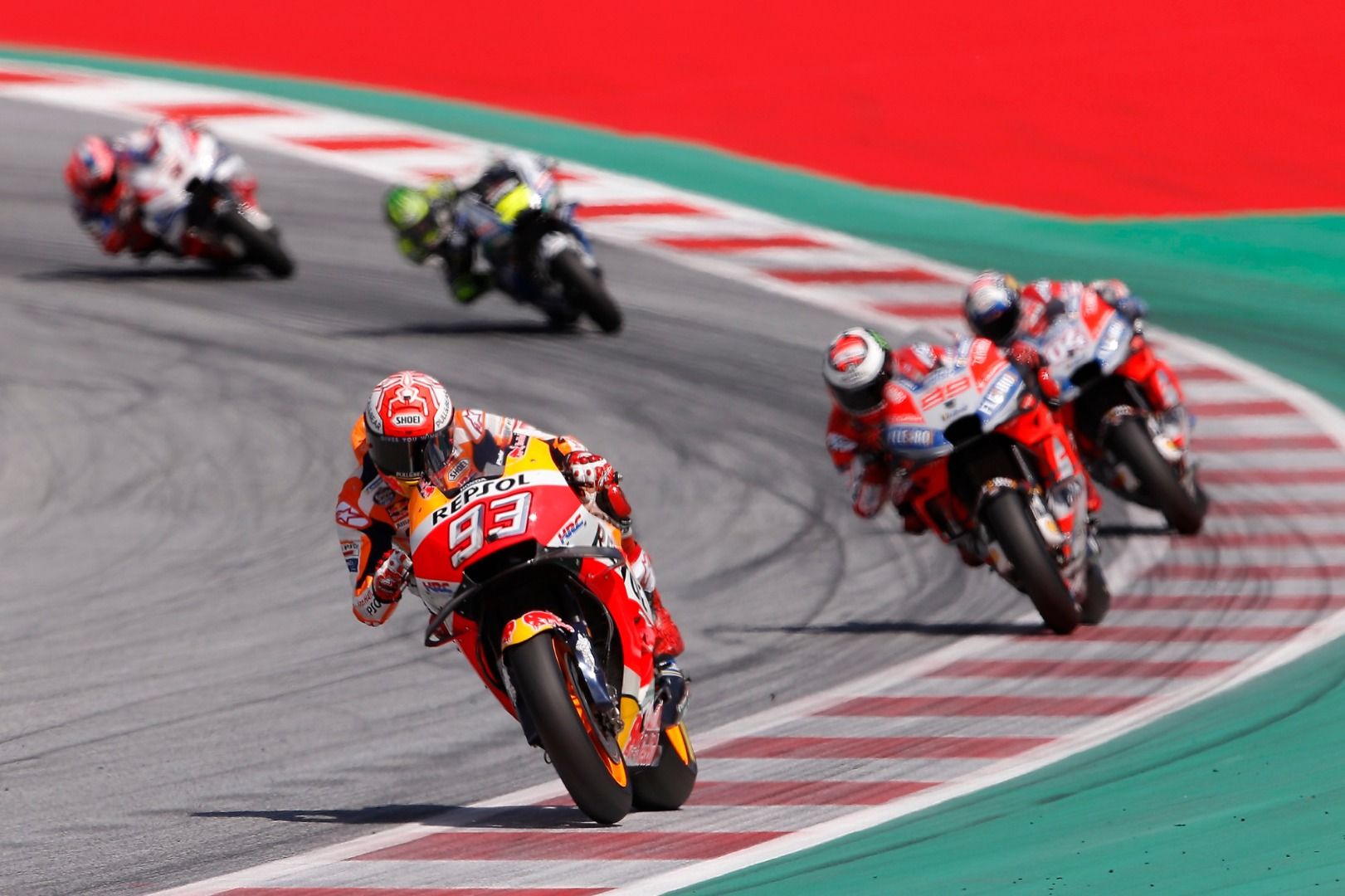 Jorge Lorenzo vs Marc Márquez - Las fotos del duelo en Austria