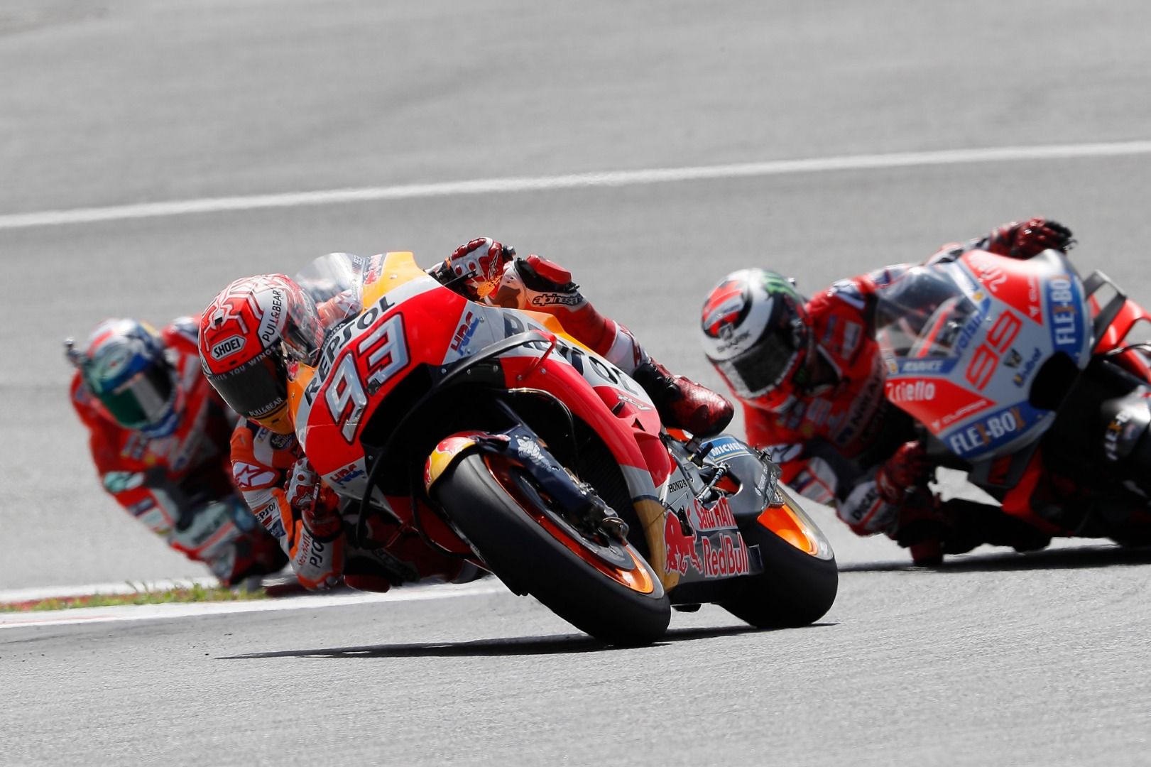Jorge Lorenzo vs Marc Márquez - Las fotos del duelo en Austria