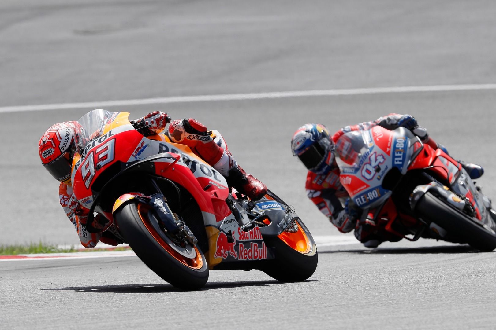 Jorge Lorenzo vs Marc Márquez - Las fotos del duelo en Austria