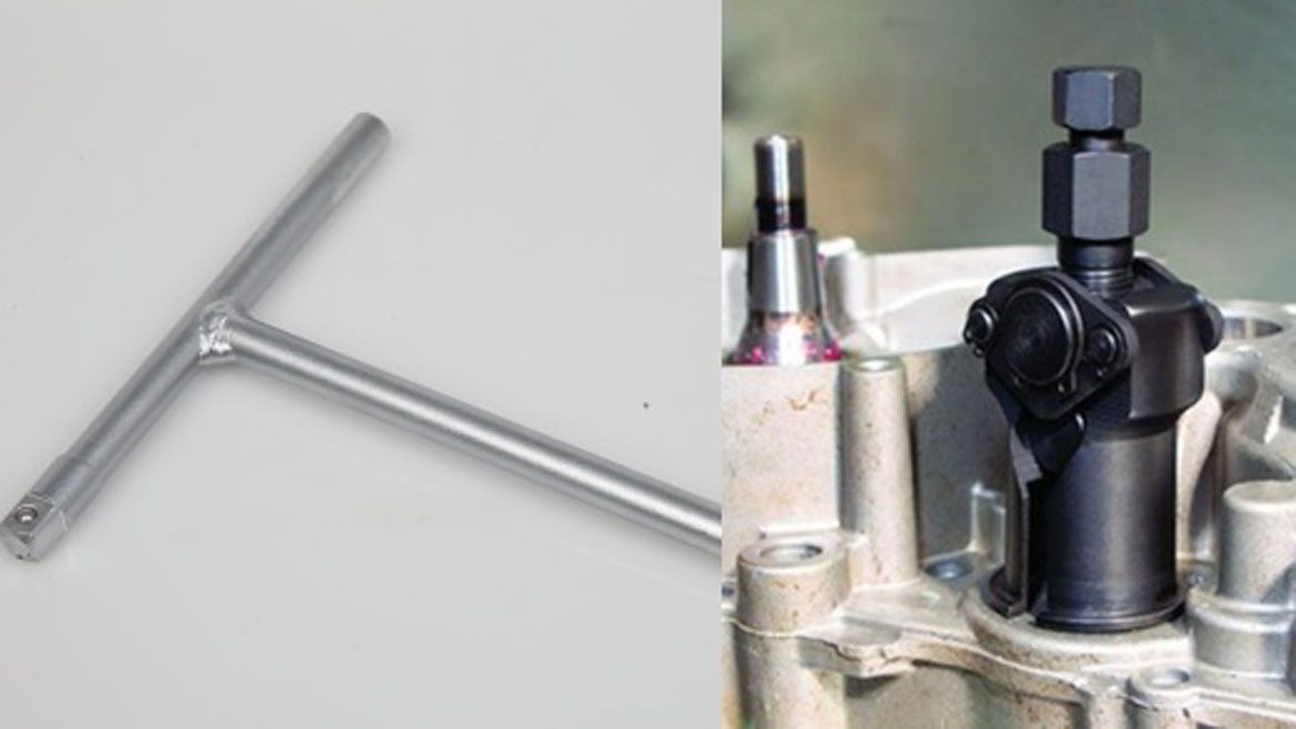 Herramientas especiales: extractor de retenes y llave de T compacta