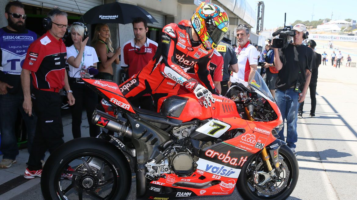Chaz Davies amplía su contrato con Ducati: “Creo en Ducati y creen en mí”