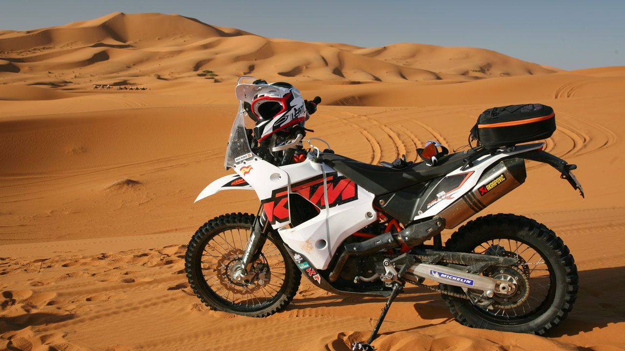 Transformación KTM 690 Enduro R, del trail a los rallies