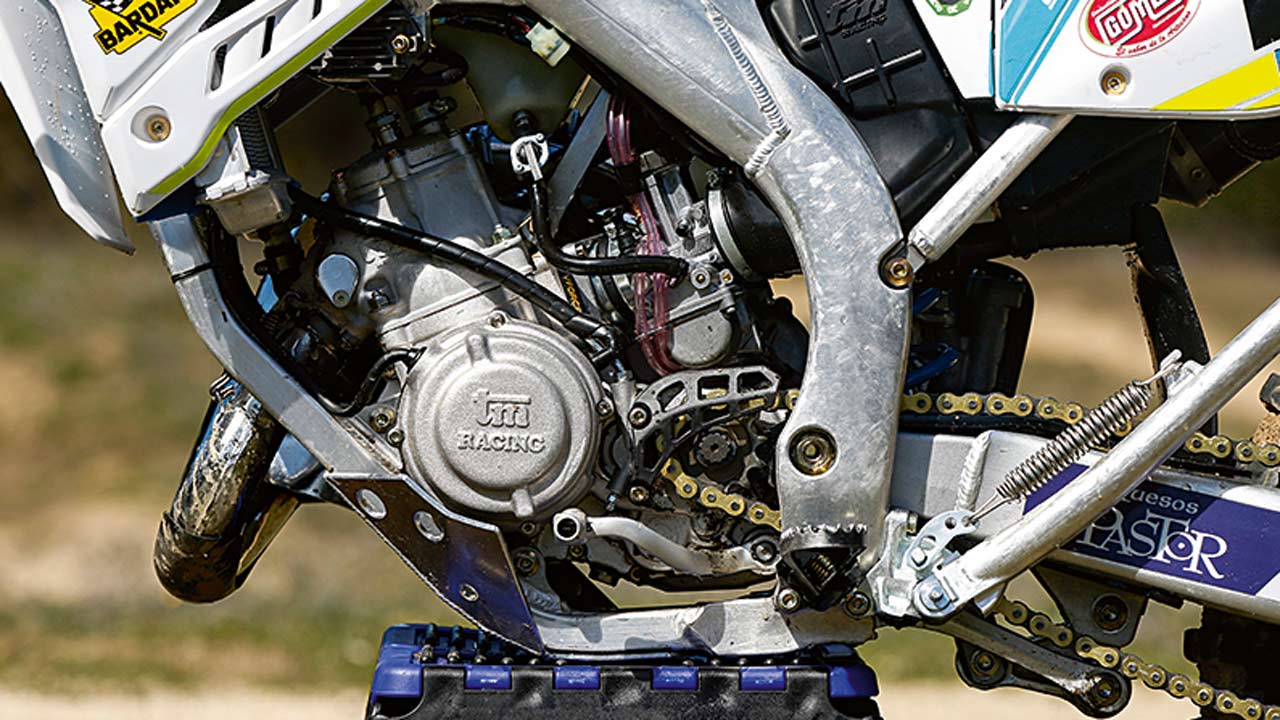 TM EN 125 2018, prueba racing