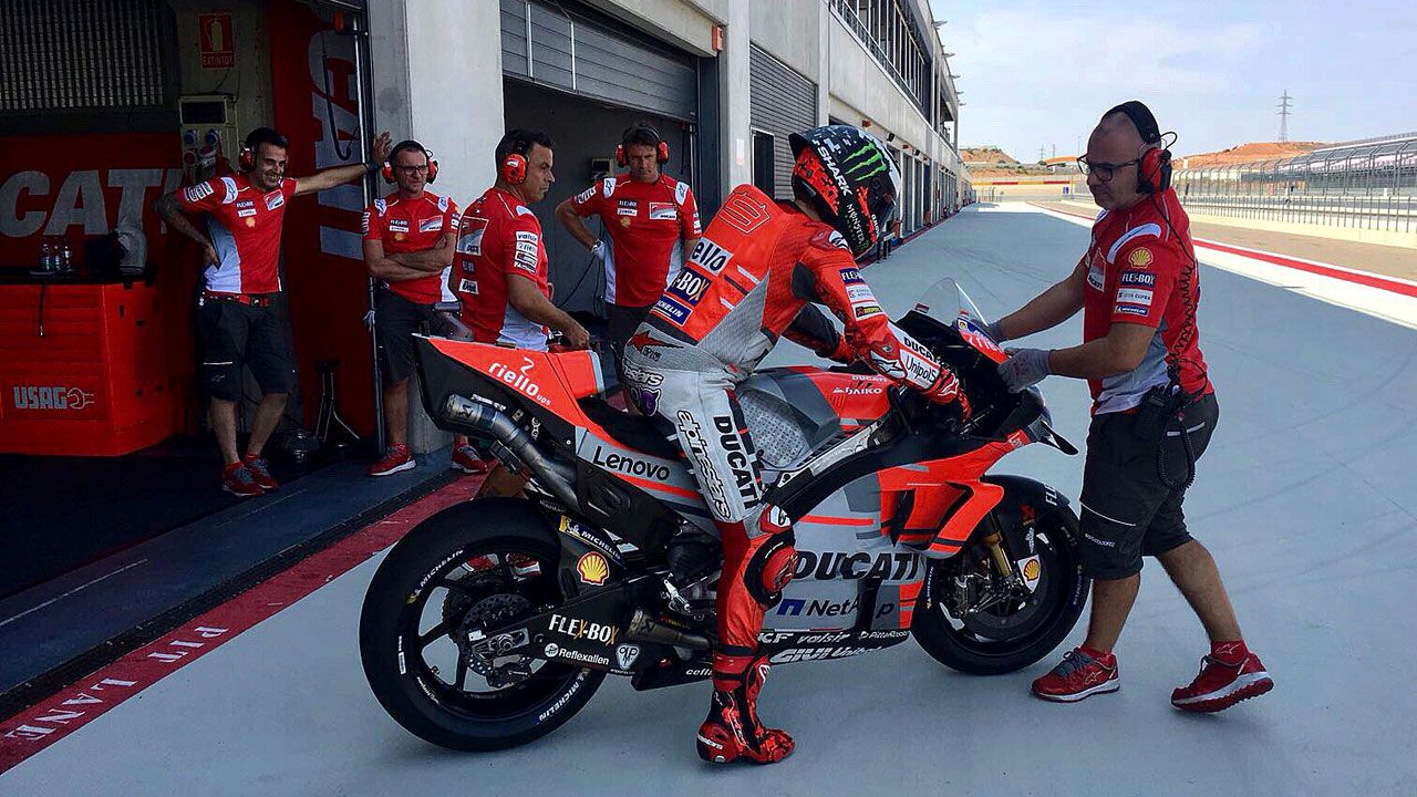 Ducati llevará piezas nuevas a Misano y Aragón 