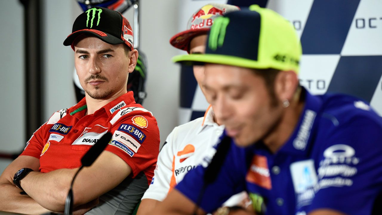 Jorge Lorenzo: “Márquez debería pasar olímpicamente de Rossi”