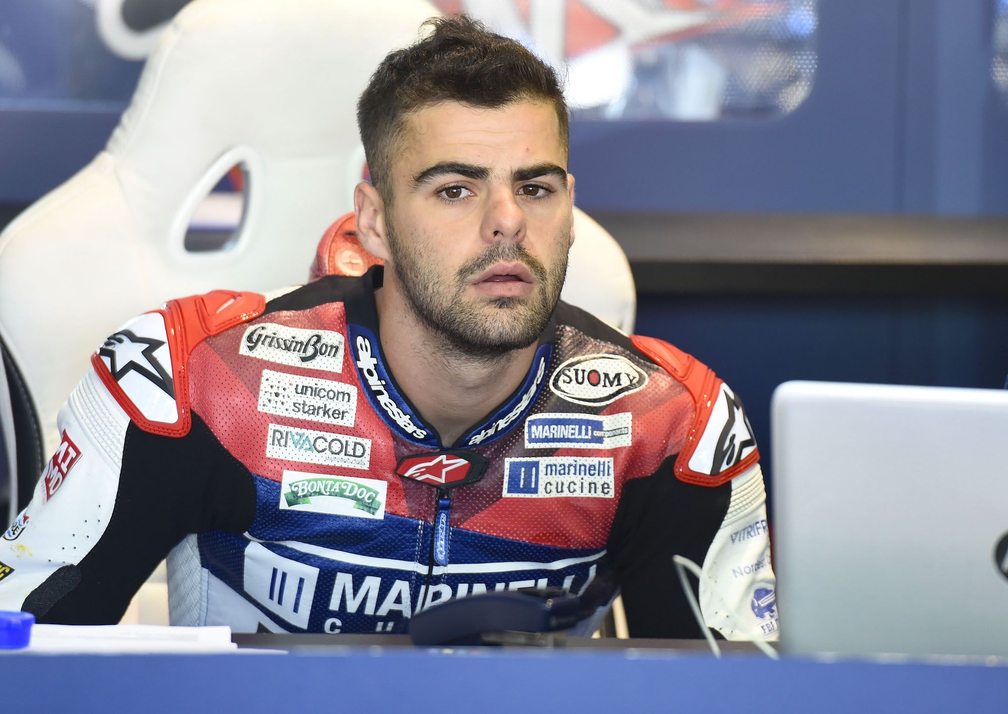 Romano Fenati: "Yo no soy así, quien me conoce lo sabe bien"