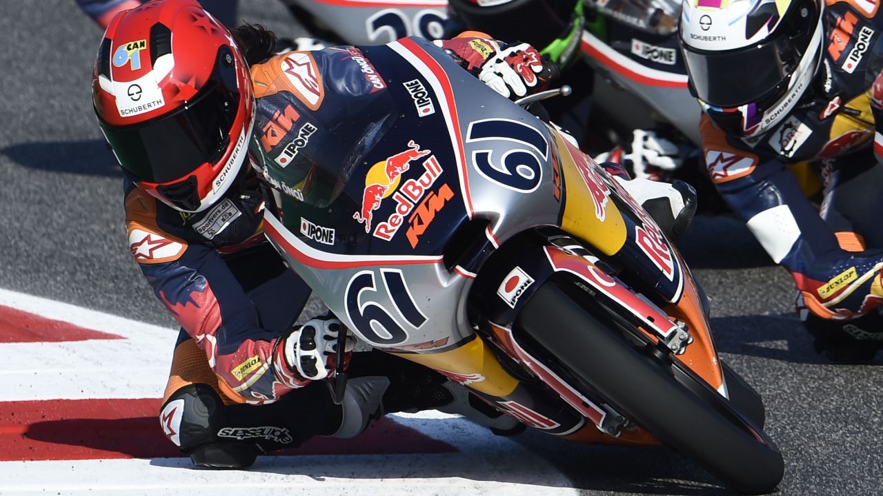 Can Oncu en la carrera de Misano (Foto: Red Bull)