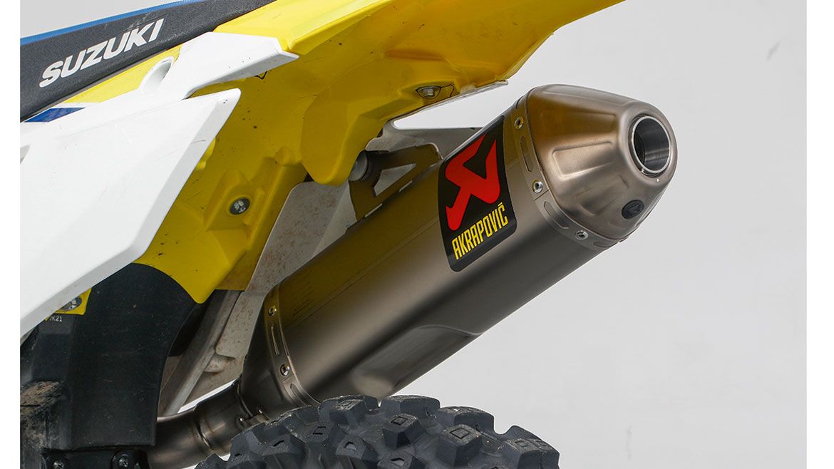 Akrapovic Evolution Suzuki 450, prueba de producto