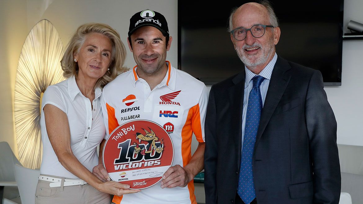 Toni Bou, homenajeado en el Campus Repsol