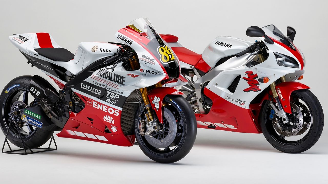 Yamaha YZR-M1 decoración Japón 2018