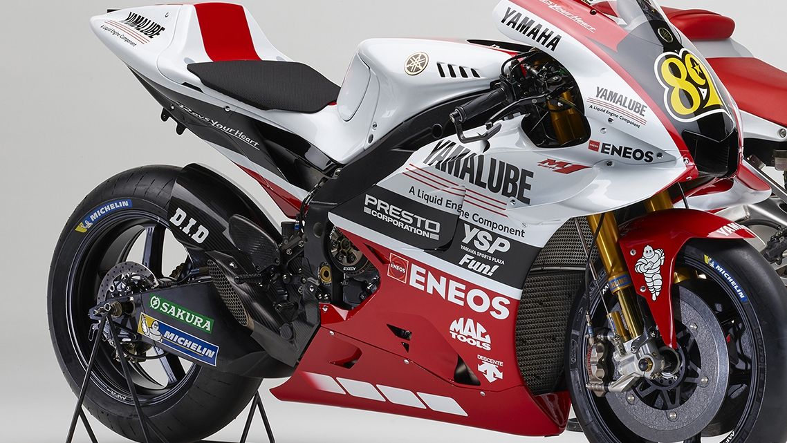 Yamaha YZR-M1 decoración Japón 2018