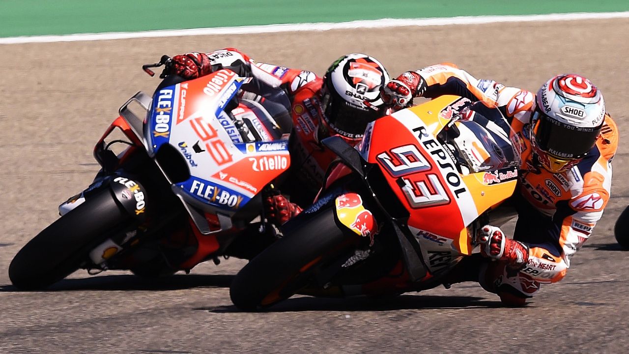 Jorge Lorenzo calma las aguas después de una llamada de Marc Márquez